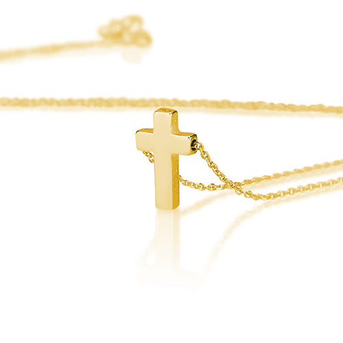 Tiny Cross Necklace