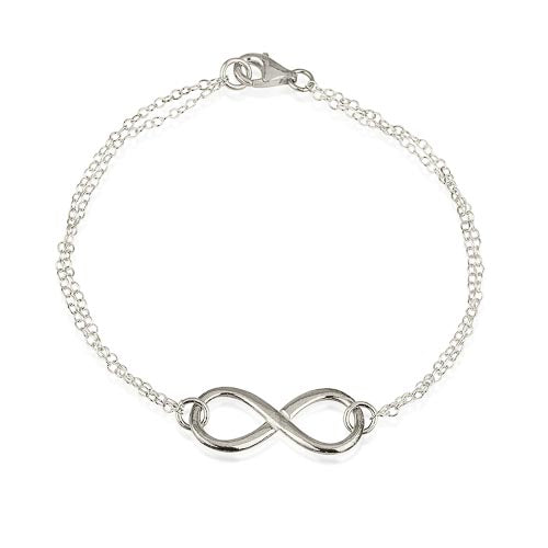 Infinity Double Chain Bracelet