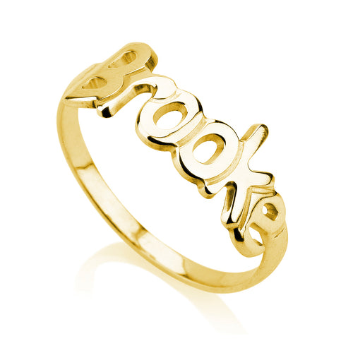 Personalised Name Ring