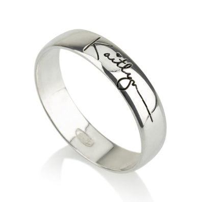 Personalised Signature/ Handwriting Ring