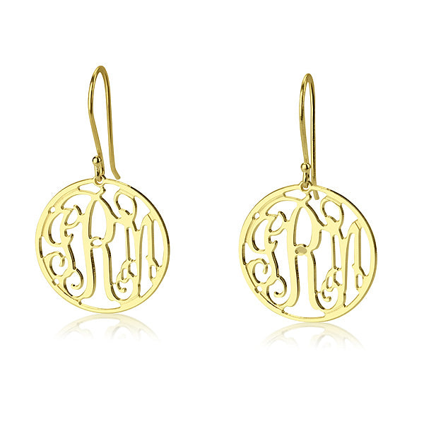 Personalised Monogram Earrings