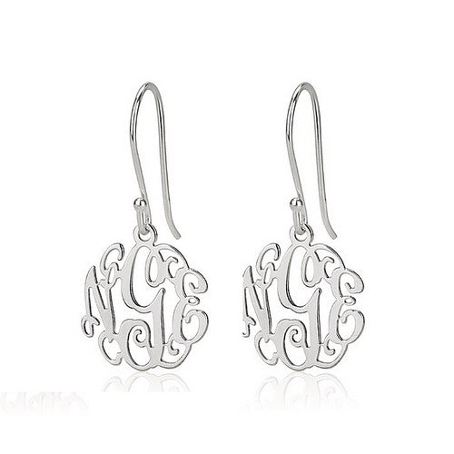 Personalised Mini Monogram Earrings