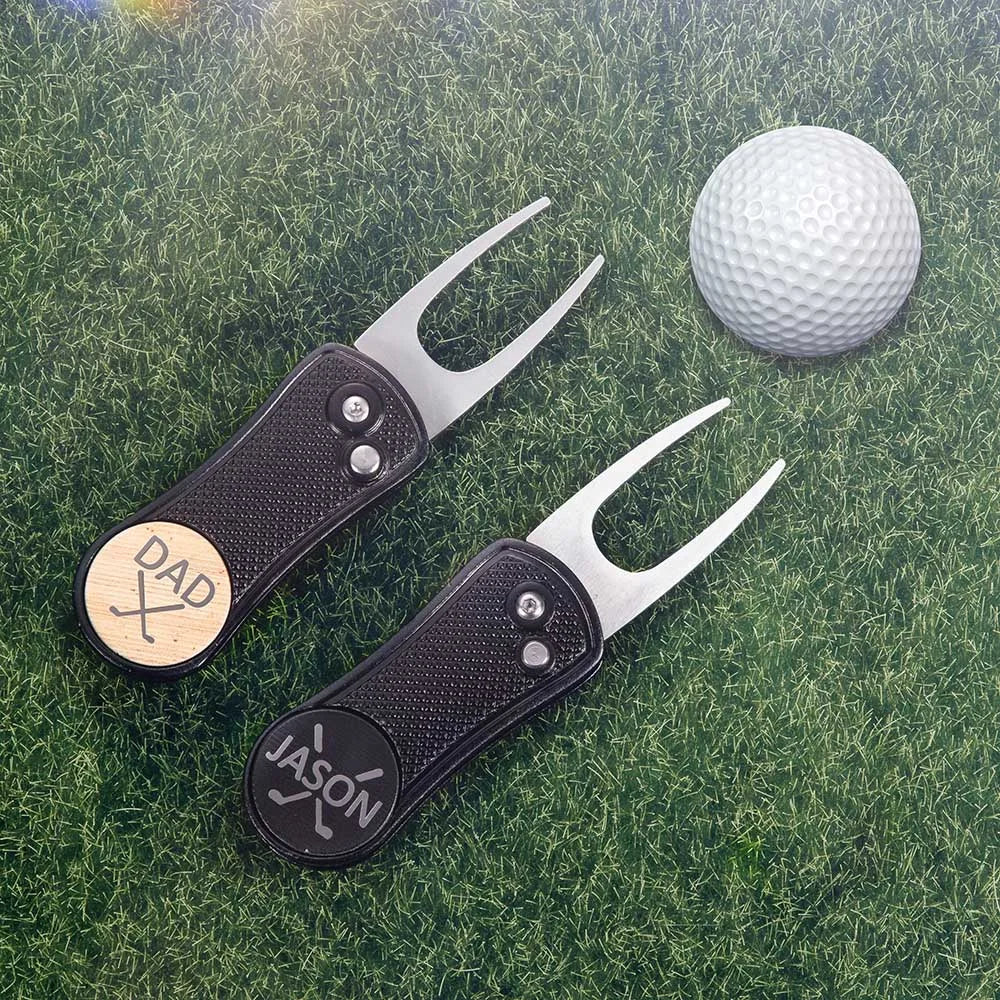 Personalised Golf Ball Marker Divot Tool