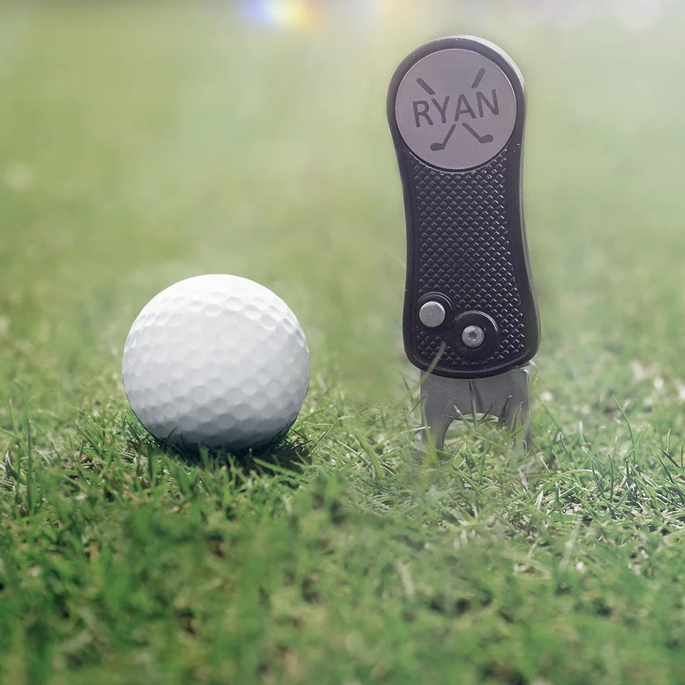 Personalised Golf Ball Marker Divot Tool