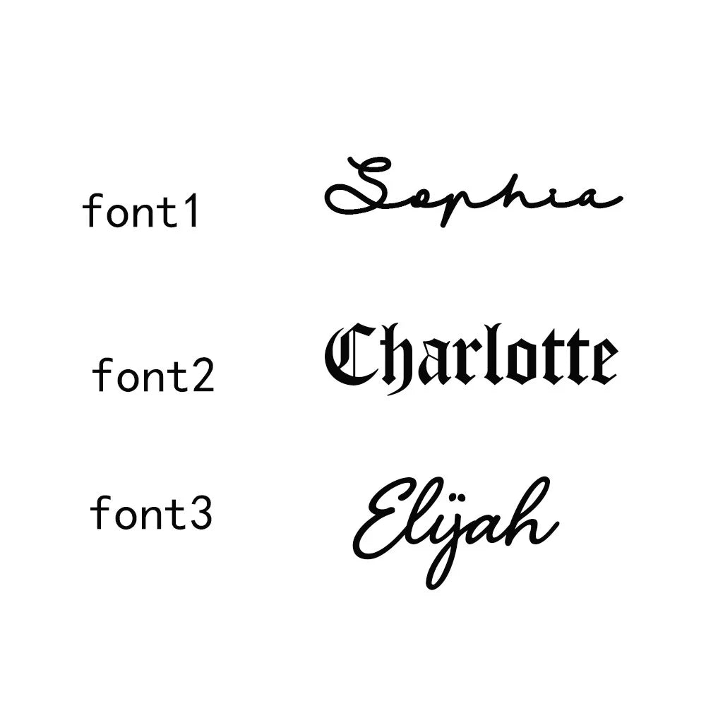 Personalised Name Earrings