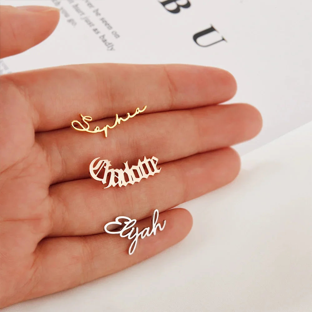 Personalised Name Earrings