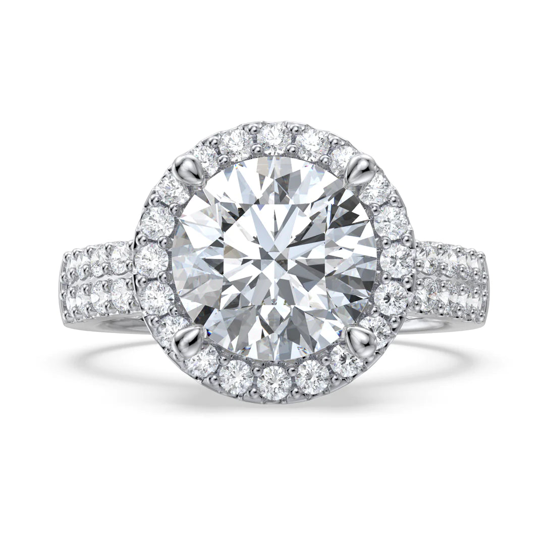 Premium Personalised Moissanite Names Ring
