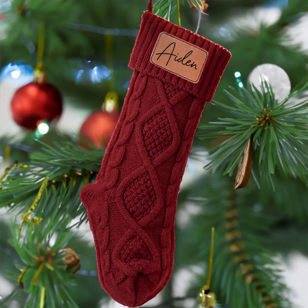 Personalised Family Name Christmas Stockings