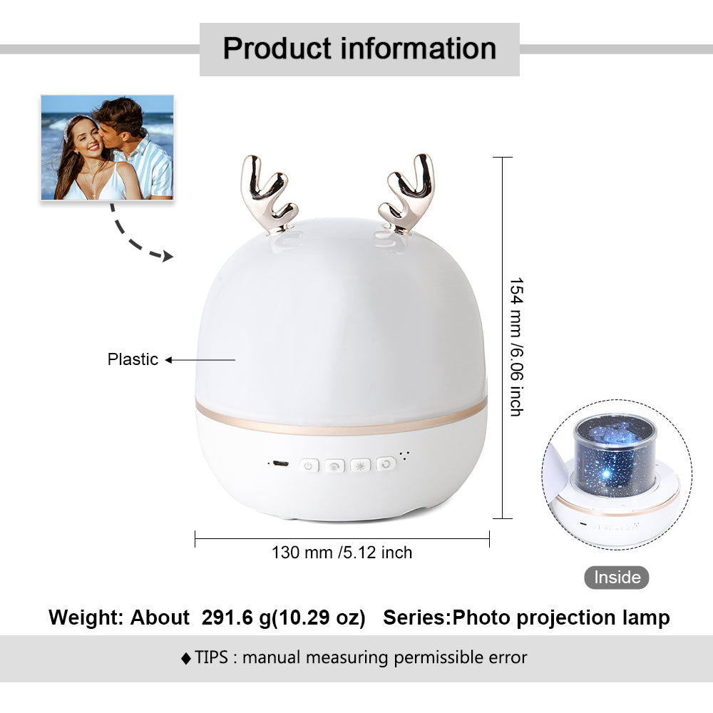 Personalised Photo Projection Night Light