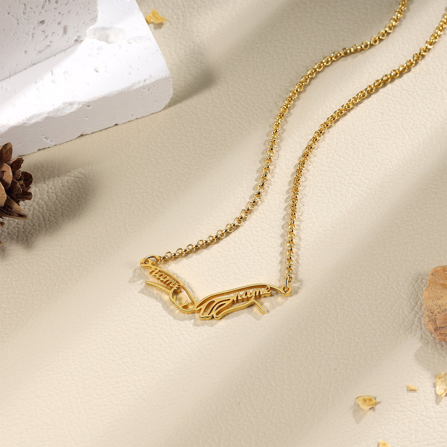 Personalised Paw & Hand Necklace