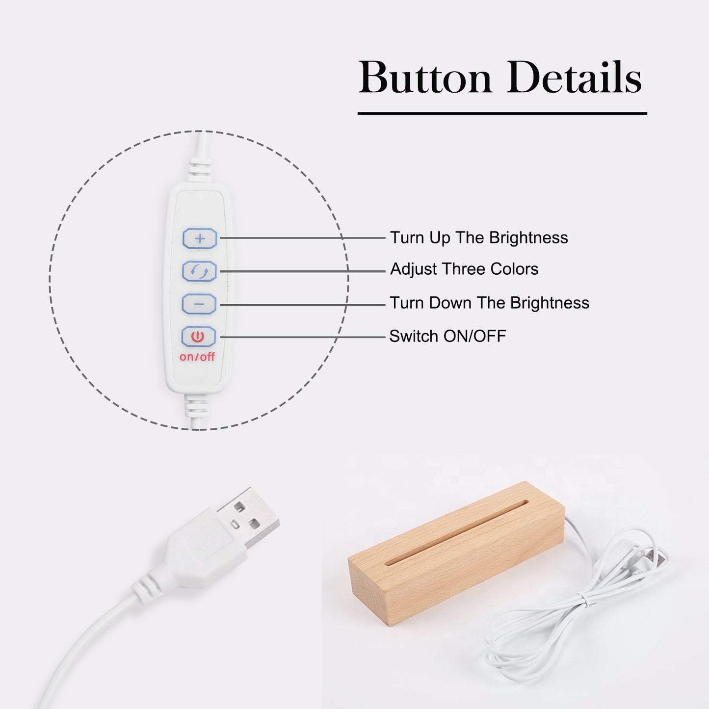 Personalised Daddy Night Light