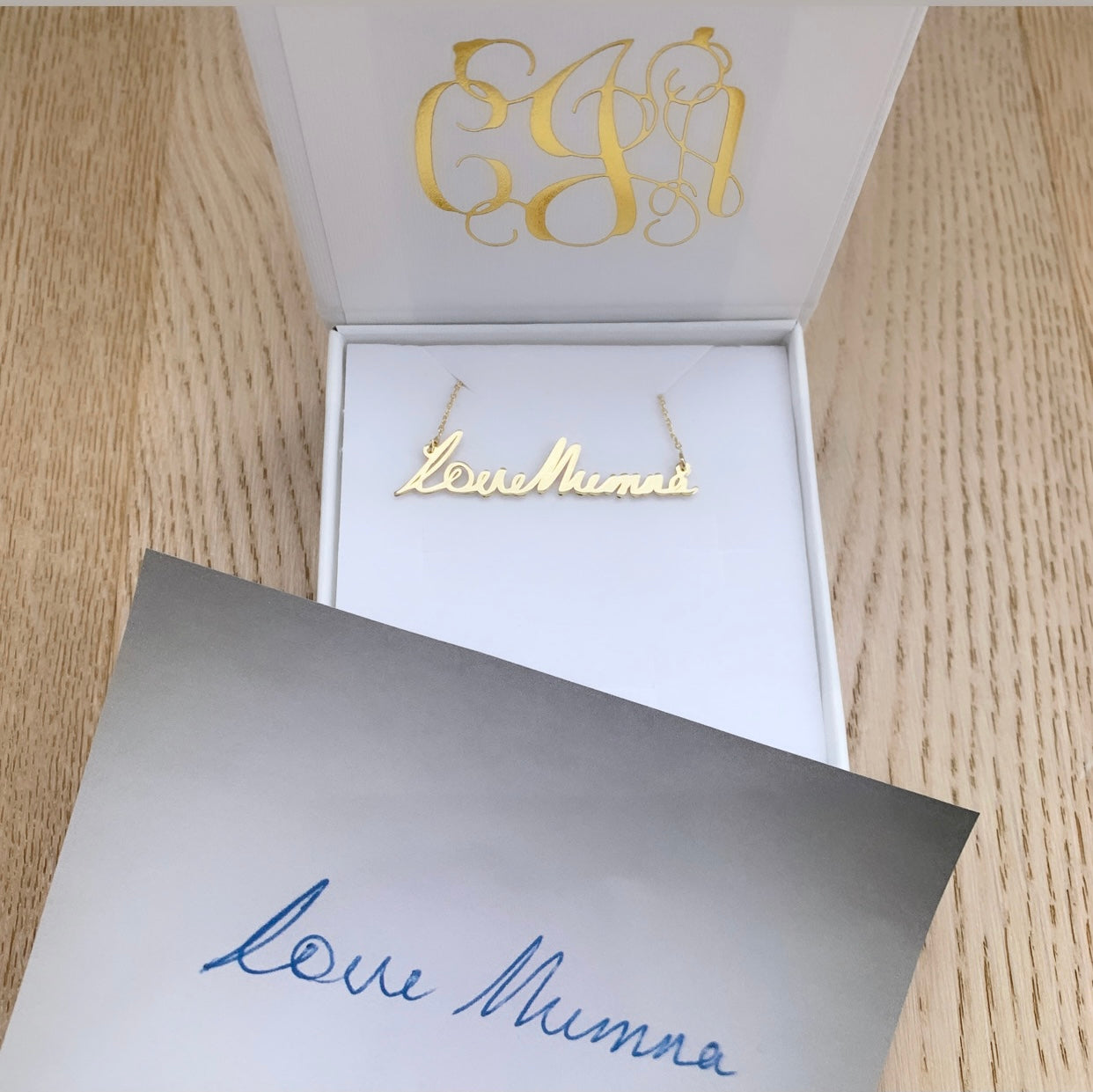 Personalised Signature/ Handwriting Necklace