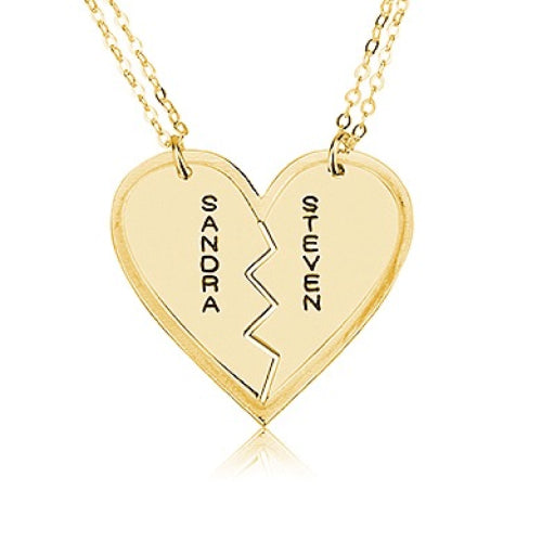 Best Friend/Couples Personalised Necklaces