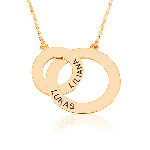 Russian Rings Personalised Necklace