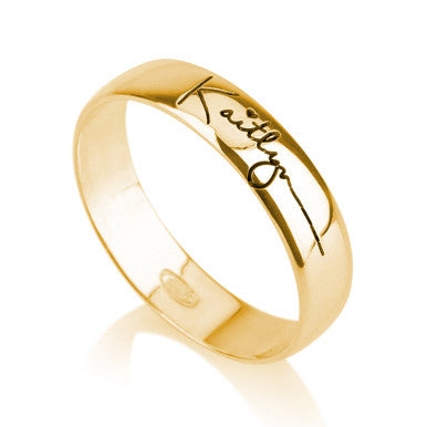 Personalised Signature/ Handwriting Ring