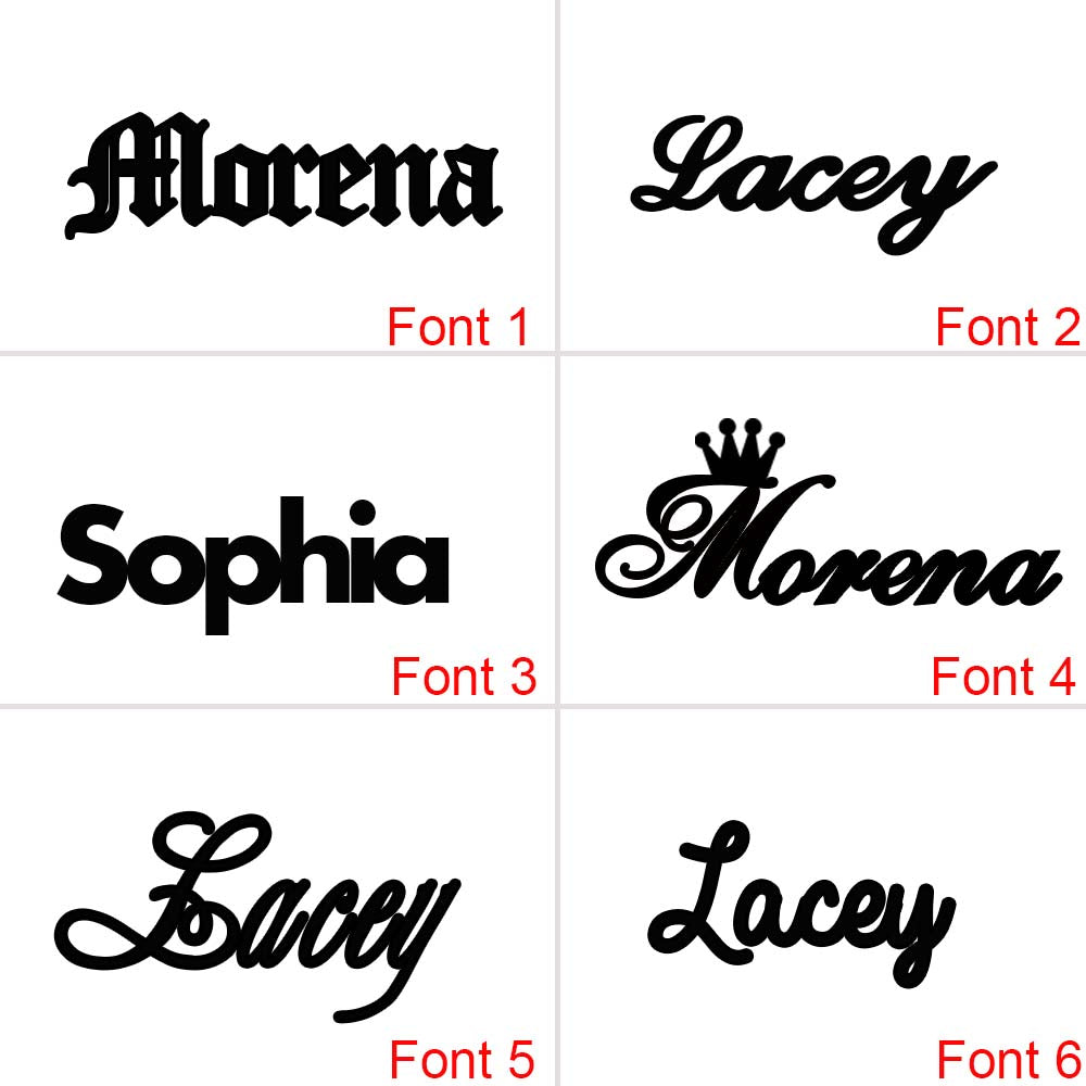 Personalised Name Necklace on a Cuban Chain