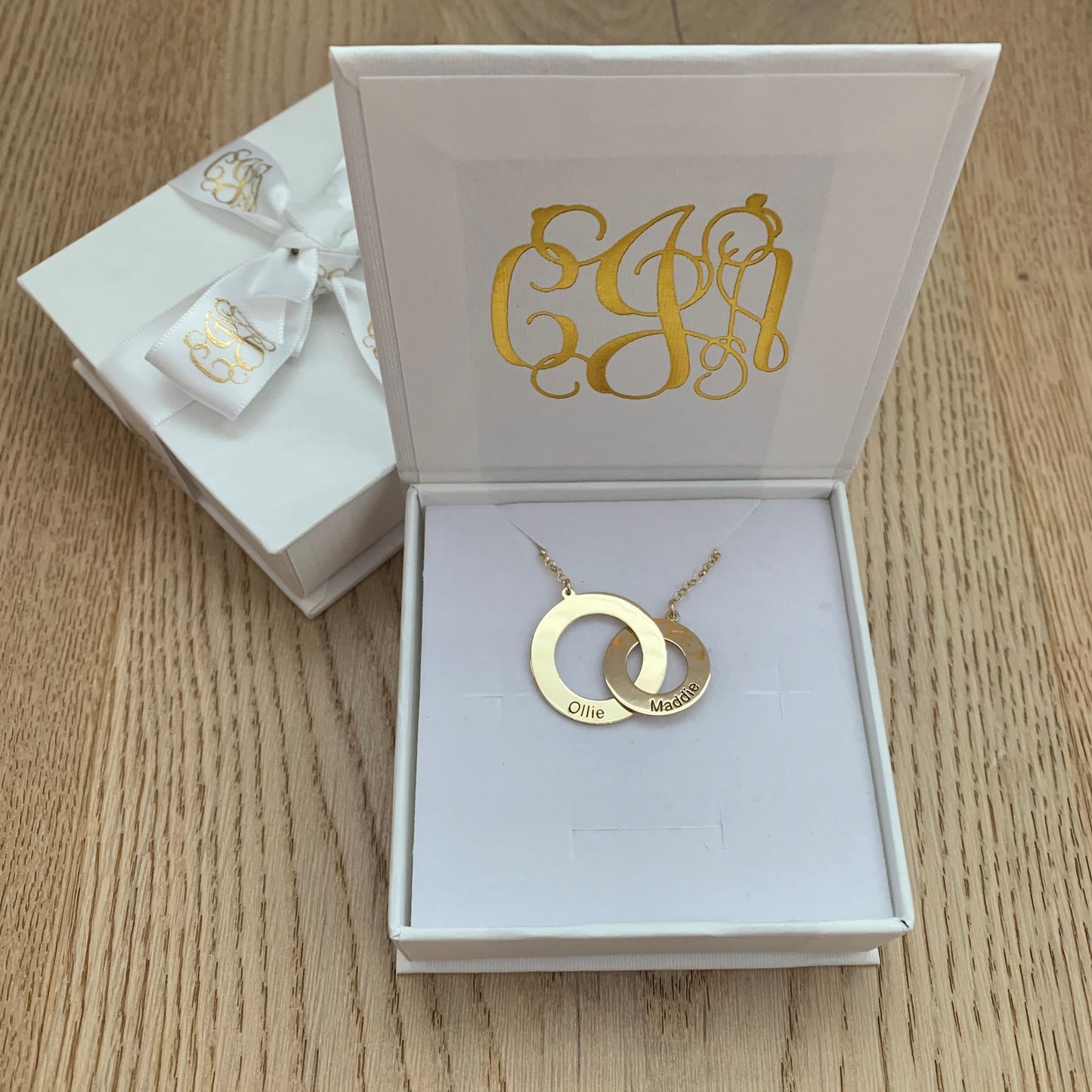 Russian Rings Personalised Necklace