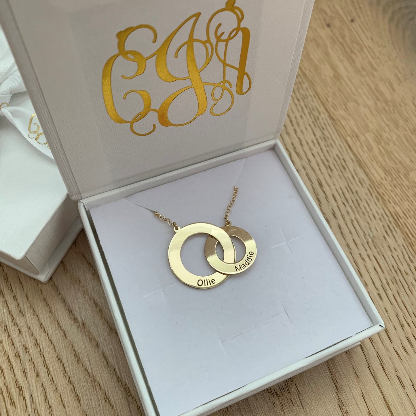 Russian Rings Personalised Necklace