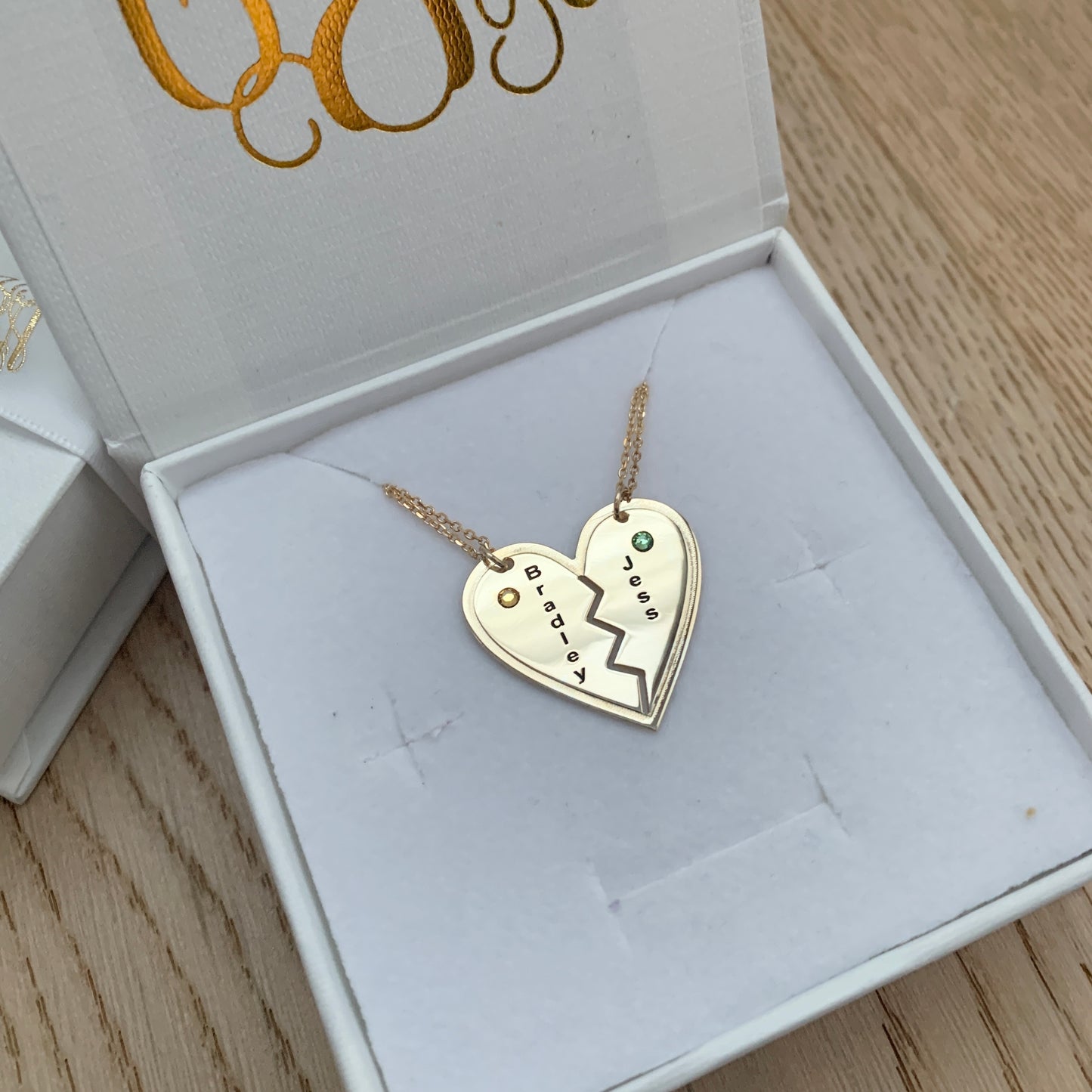 Best Friend/Couples Personalised Necklaces