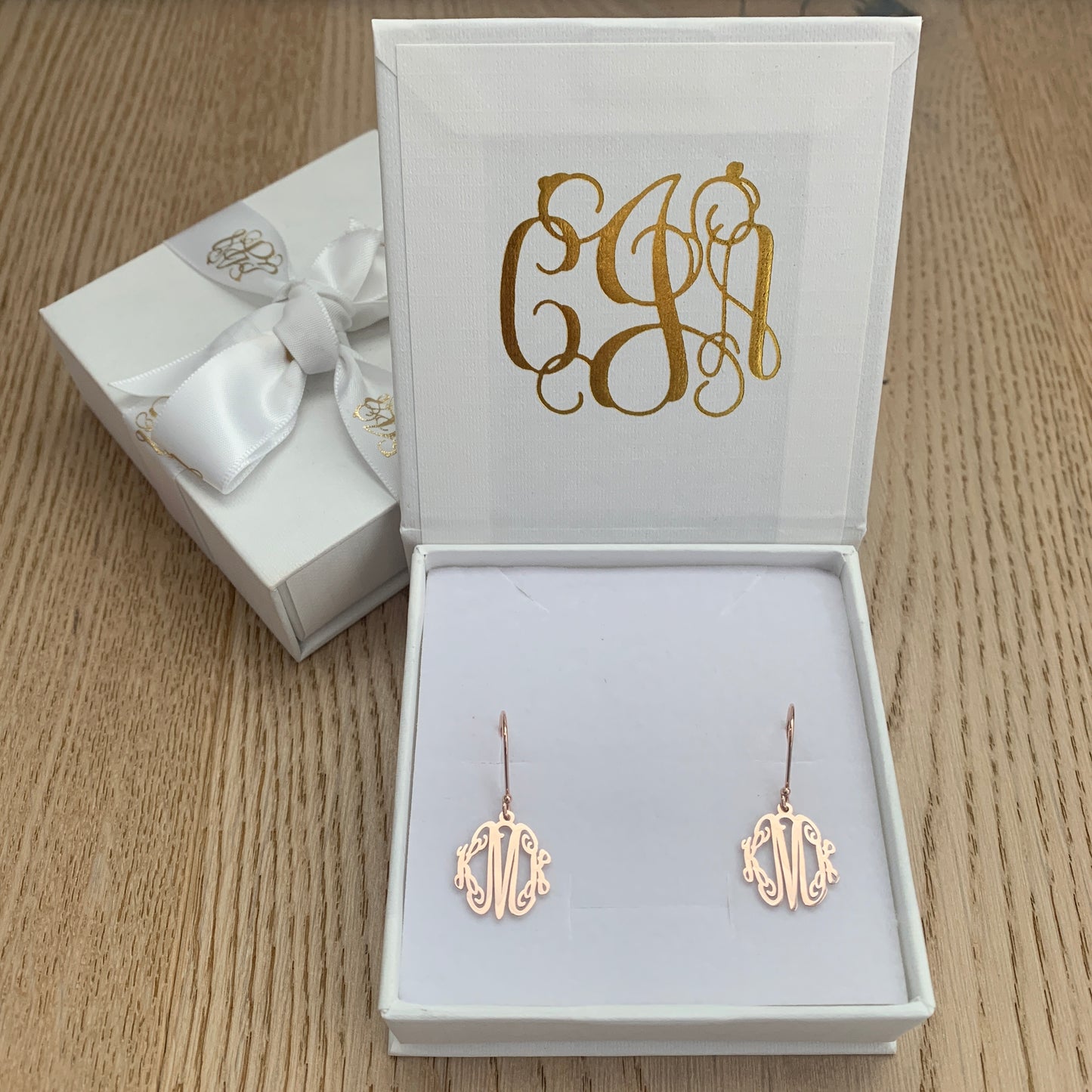 Personalised Mini Monogram Earrings