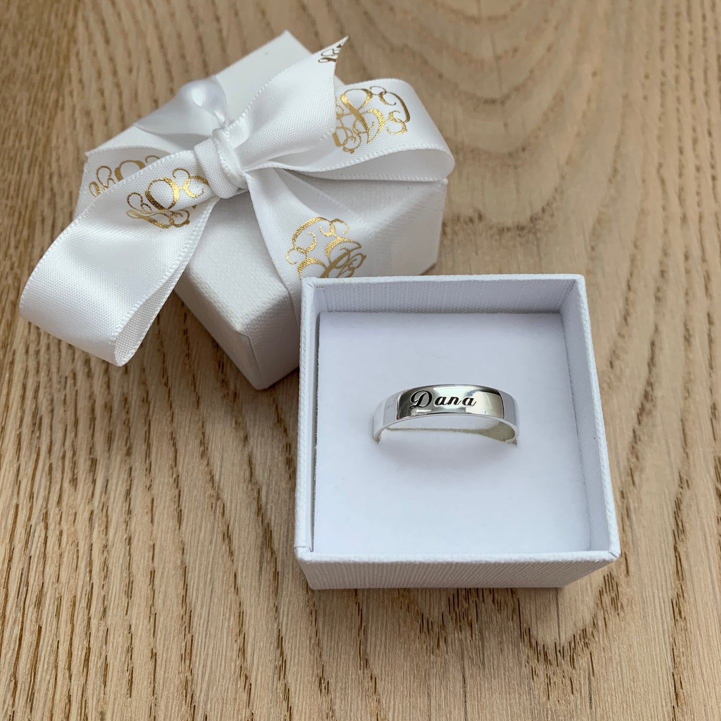 Personalised Band Ring