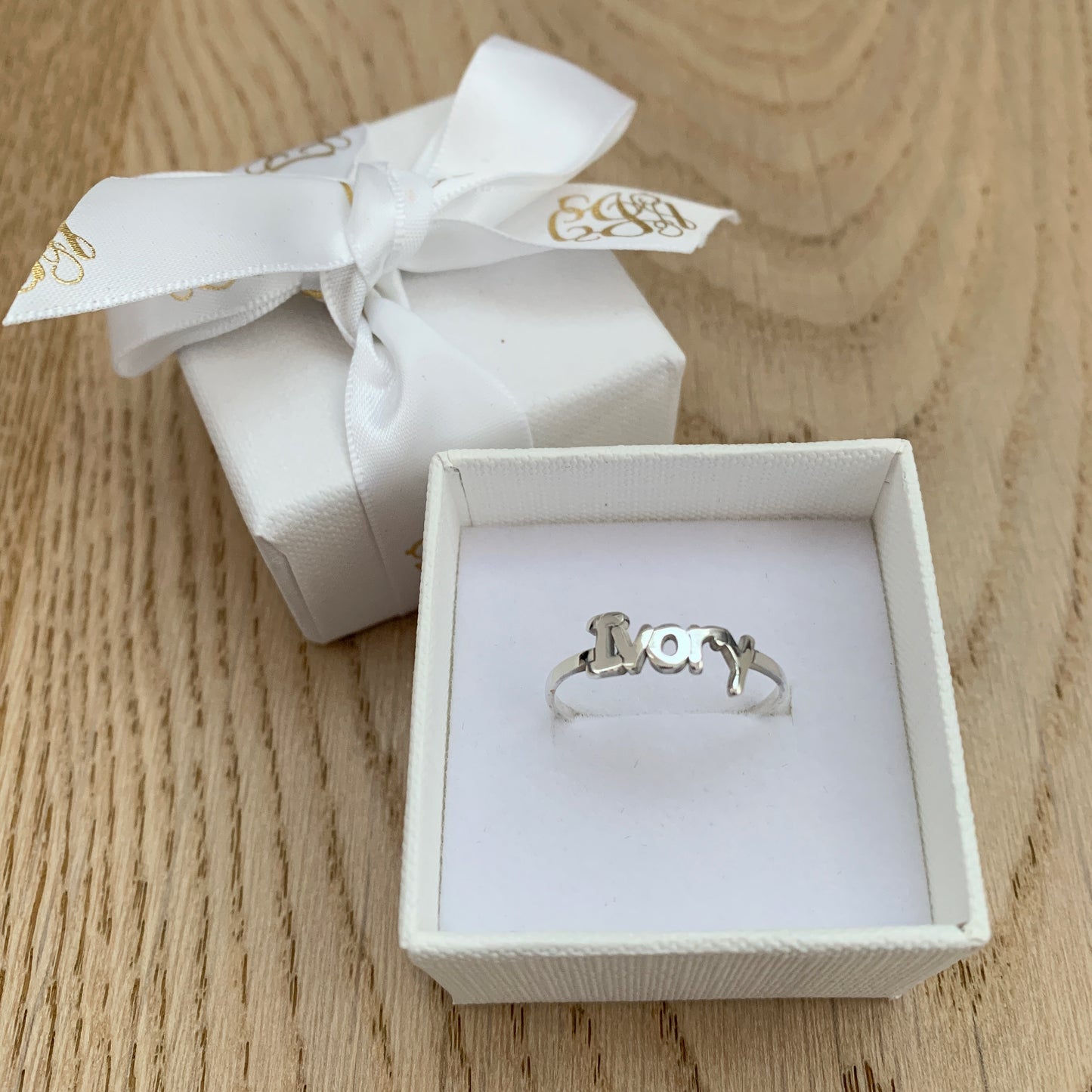 Personalised Name Ring