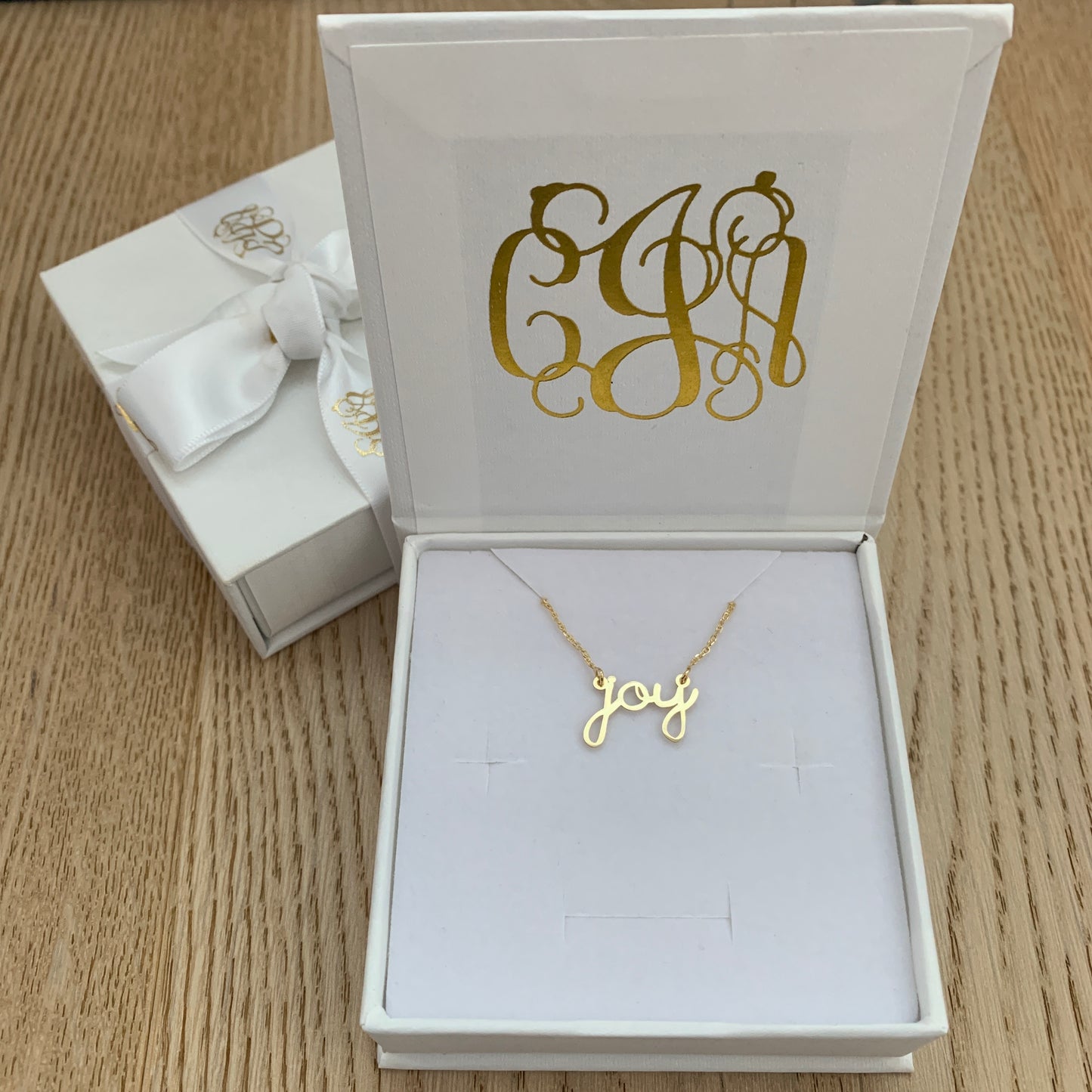 Lower Case Script Personalised Name Necklace