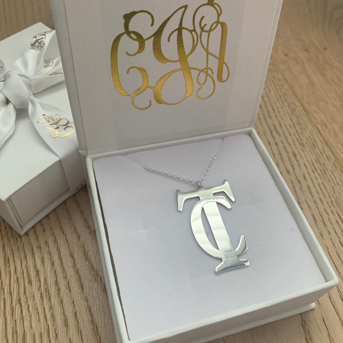 Large Personalised Initials Necklace