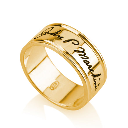 Personalised Signature/ Handwriting Ring