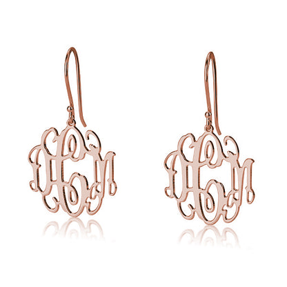 Personalised Monogram Earrings