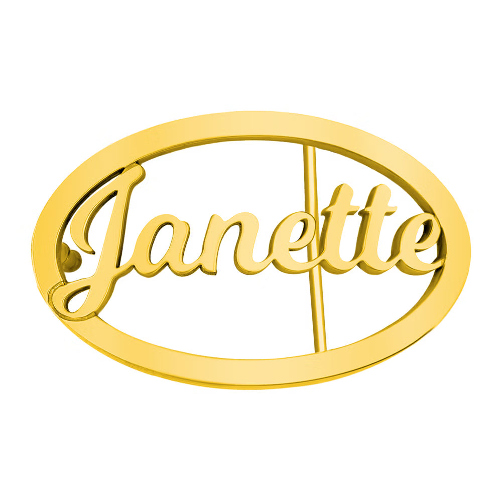 Personalised Name Belt Buckle | Custom Stainless Steel Buckle