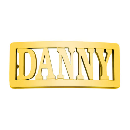 Personalised Name Belt Buckle | Custom Stainless Steel Buckle