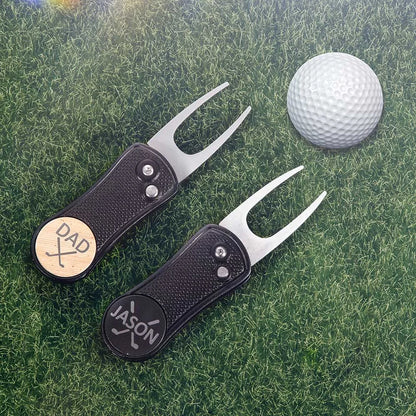 Personalised  Golf Ball Marker Divot Tool