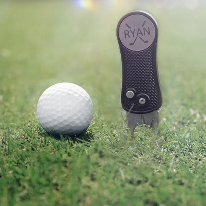 Personalised  Golf Ball Marker Divot Tool
