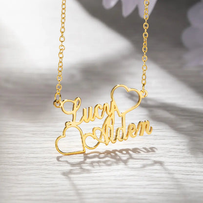 Names & Hearts Personalised Necklace