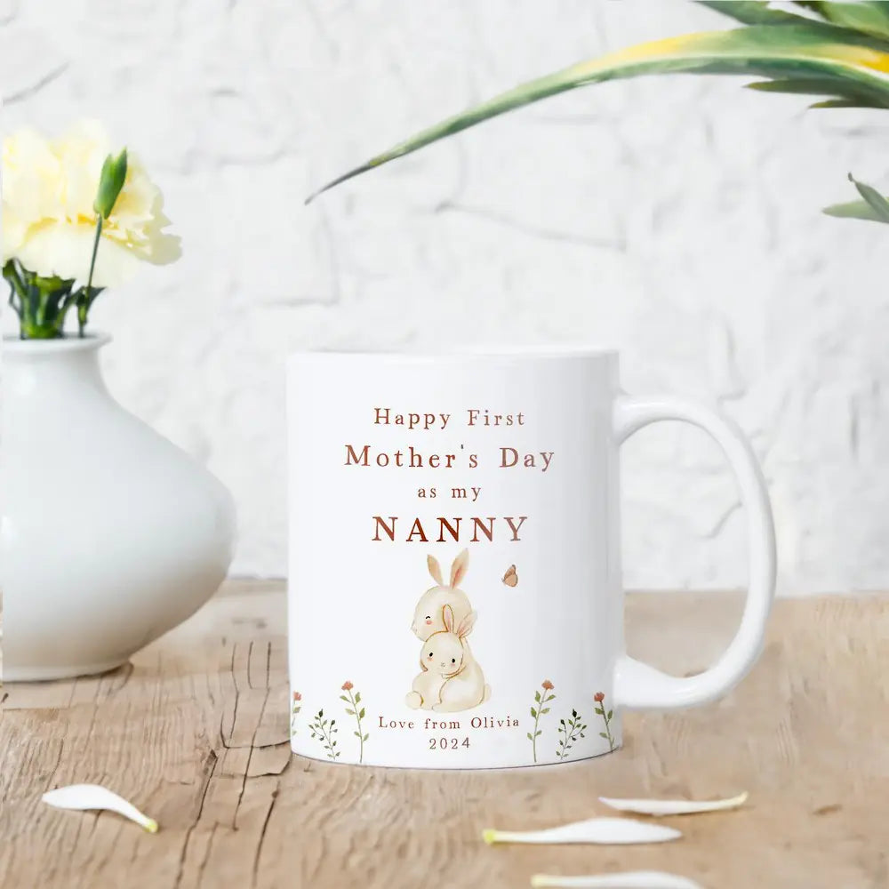First Mother's Day Nana Mug & Coaster Gift Set