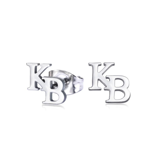 Personalised Initials Stud Earrings