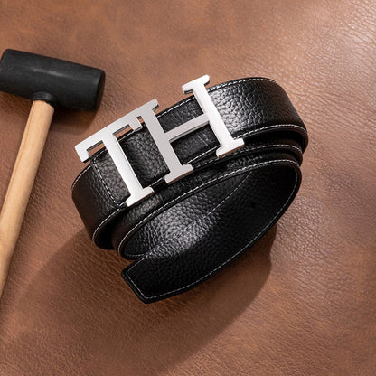 Personalised Initial Belt Buckle | Custom Stainless Steel Monogram Buckle
