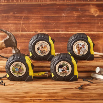 Personalised Photo Measuring Tape | Custom Gift for Dad, Grandpa & More