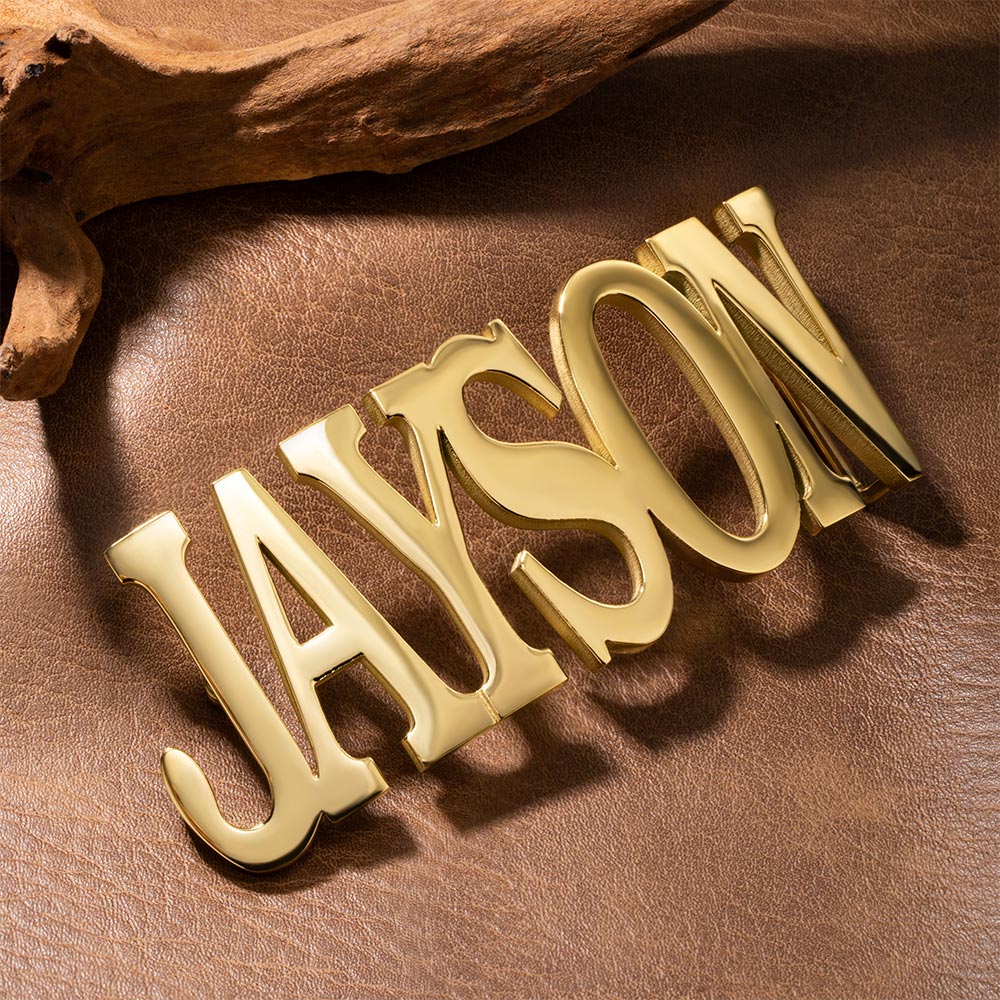 Personalised Name & Logo Belt Buckle | Custom Stainless Steel Buckle