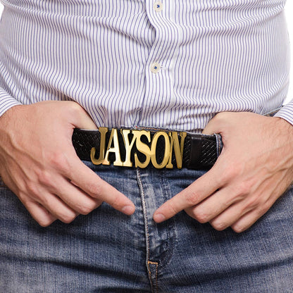 Personalised Name & Logo Belt Buckle | Custom Stainless Steel Buckle