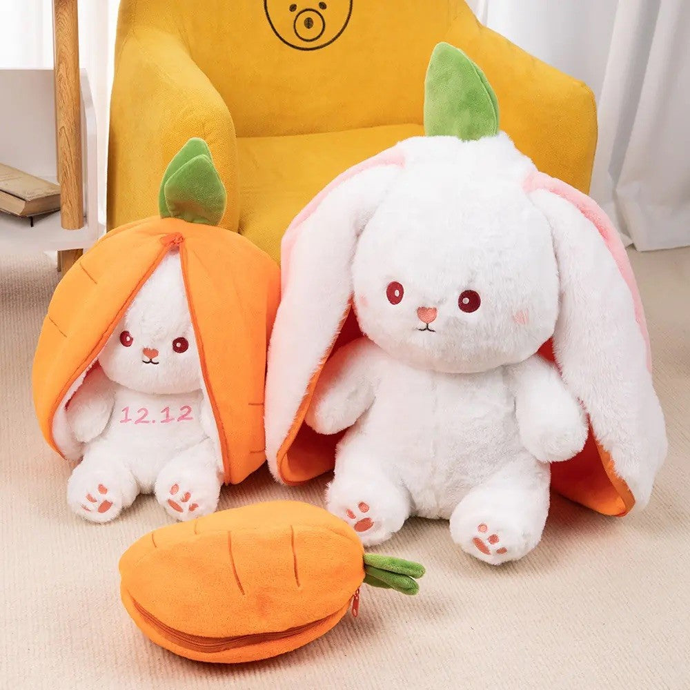 Personalised Plush Easter Bunny- Strawberry or Carrot