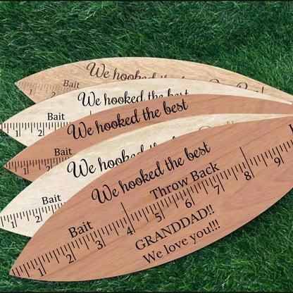 Personalised Wooden Fisherman's Fish Ruler