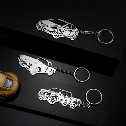 Personalised Car Keyring in Any Model