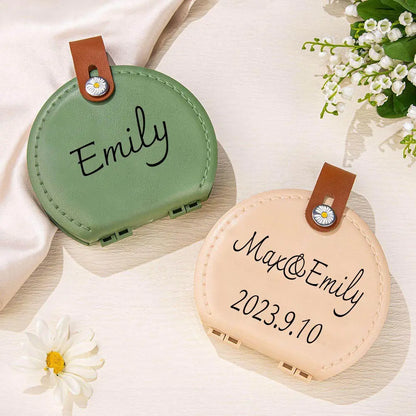 Personalised Name & Birth Flower Portable Sewing Kit Set