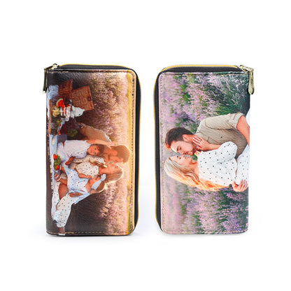 Ladies Personalised Photo Purse Wallet