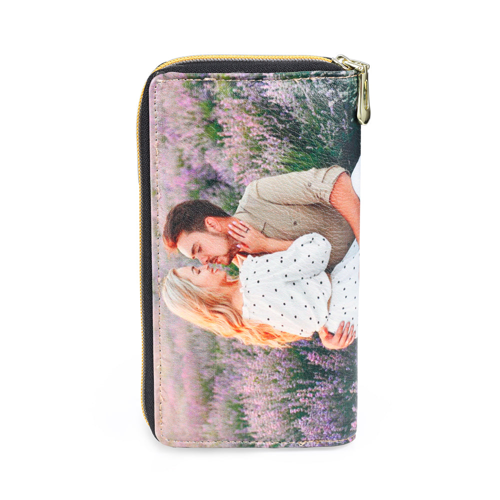 Ladies Personalised Photo Purse Wallet