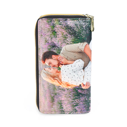 Ladies Personalised Photo Purse Wallet