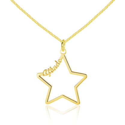 Star Personalised Name Necklace