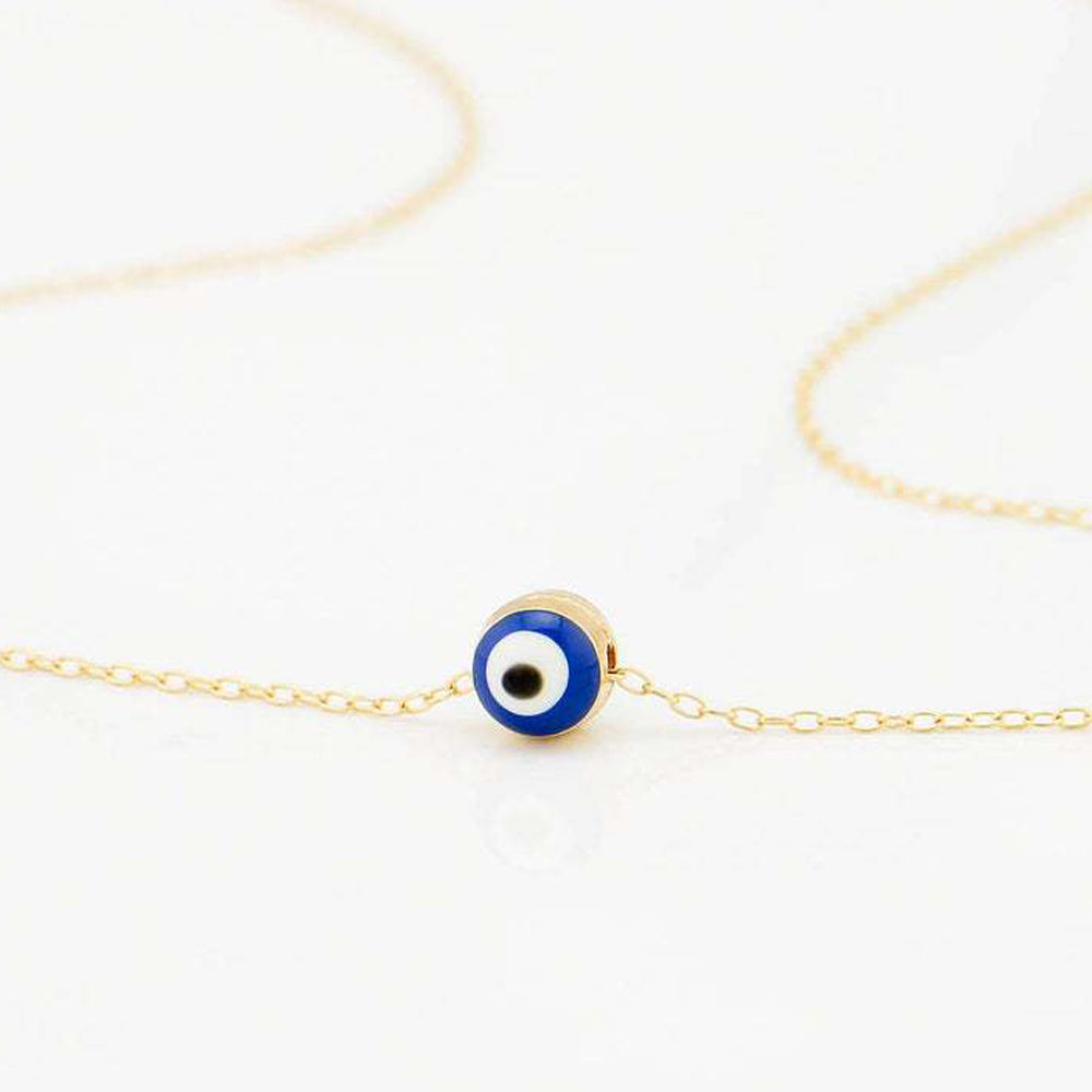 Evil Eye Gold Plated Necklace